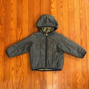 Patagonia Reversible Hooded Puffer Jacket/Toddler Sz Unknown but guessing 2T